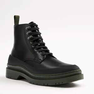 Zara Man Boots Shoes Black Size EU 41 US 8